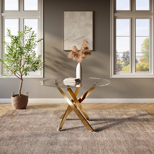 Sabine Gold & Elena - Dining Set