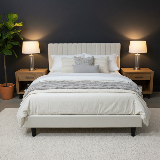 Terra Bed - Ivory