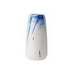 Blue Splash Ceramic Vase – Large