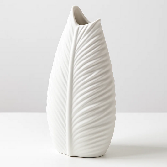Leaf Ceramic Vase