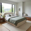 Luna Storage Bed - Beige Boucle