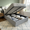 Aqua Storage Bed - Grey