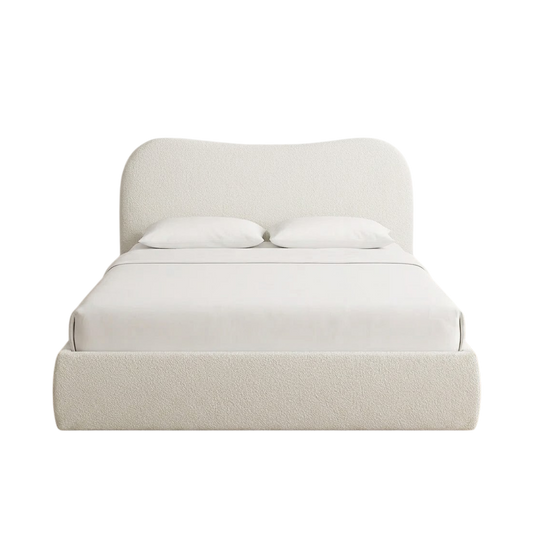 Haven Storage Bed - Cream Boucle