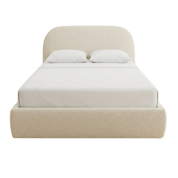 Luna Storage Bed - Cream Boucle