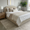 Luna Storage Bed - Beige Boucle