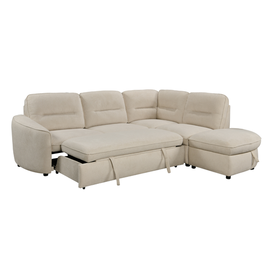 Milan Sofa Bed - Ivory
