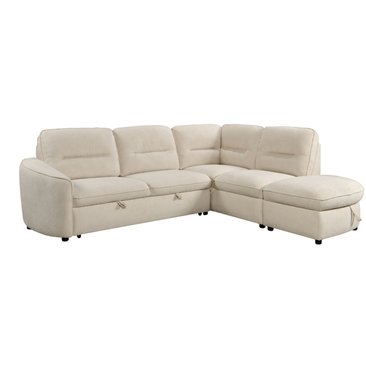 Milan Sofa Bed - Ivory