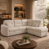 Milan Sofa Bed - Ivory