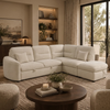 Milan Sofa Bed - Ivory