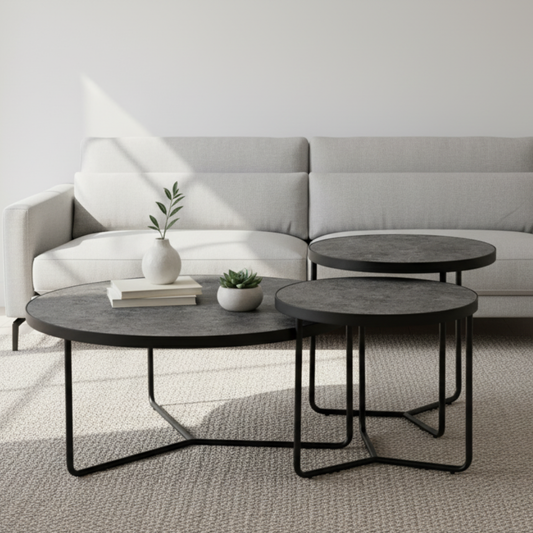 Noura Coffee Table - Dark Grey
