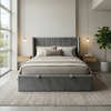 Ventus Storage Bed - Grey