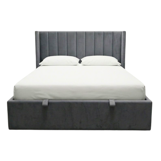 Ventus Storage Bed - Grey