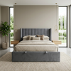 Ventus Storage Bed - Grey