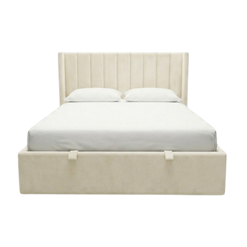 Ventus Storage Bed - Ivory