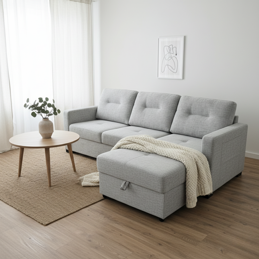 Vesper Sofa Bed - Grey